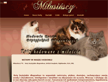Tablet Screenshot of milusinscy.eu
